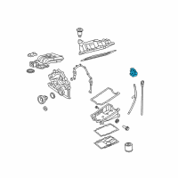 OEM 1986 Ford Ranger Oil Pump Diagram - XL2Z-6600-AA