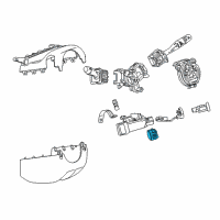 OEM Chevrolet Cruze Ignition Switch Diagram - 39087243