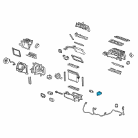 OEM 2013 Chevrolet Camaro Temperature Motor Diagram - 92215208