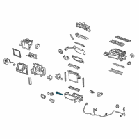 OEM 2013 Chevrolet Camaro In-Car Sensor Diagram - 92215205