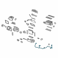 OEM 2013 Chevrolet Camaro Harness Asm-Air Valve Actuator Control Module Diagram - 92215206