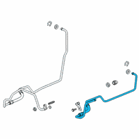 OEM Cadillac Hose & Tube Assembly Diagram - 84917317