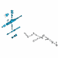 OEM 1996 Chevrolet Blazer Gear Kit, Steering (Remanufacture) Diagram - 19330482