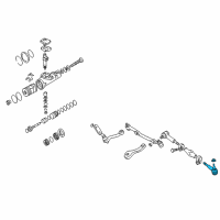 OEM 2001 GMC Sonoma Rod Kit, Steering Linkage Outer Tie Diagram - 26054936