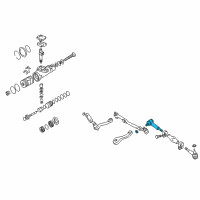 OEM Chevrolet S10 Rod Kit, Steering Linkage Inner Tie Diagram - 26054934