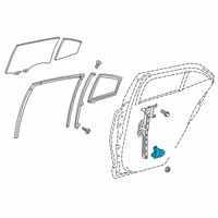 OEM 2019 Toyota Corolla Window Motor Diagram - 85710-12540