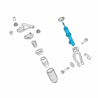 OEM 2012 Ford Fusion Strut Diagram - AH6Z-18124-D