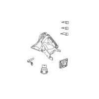 OEM Chrysler Sebring Plug Diagram - 68304015AA