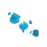 OEM Chevrolet Aveo Module Asm, Heater & Blower Diagram - 96539655