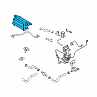 OEM 2020 Hyundai Veloster N CANISTER Assembly Diagram - 31420-J3550