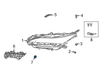 OEM 2022 Toyota Venza Exterior Bulbs Diagram - 81161-48J00