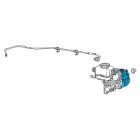 OEM 2021 Chrysler Pacifica Booster-Power Brake Diagram - 68471100AB