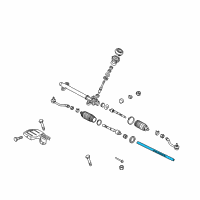 OEM 2015 Hyundai Veloster Rack-Steering Gear Box Diagram - 56531-3X100