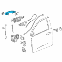 OEM 2022 Chevrolet Colorado Escutcheon Diagram - 84718016