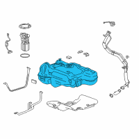 OEM 2021 Chevrolet Trax Fuel Tank Diagram - 42338234