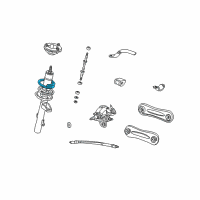 OEM 2004 Mercury Sable Spring Diagram - 4F1Z-5560-AA