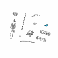 OEM Ford Taurus Stabilizer Bar Clamp Diagram - F6DZ-5486-AA