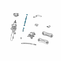 OEM 2001 Ford Taurus Link Kit Diagram - E6DZ-5A486-A