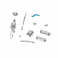 OEM 2001 Ford Taurus Stabilizer Bar Diagram - 2F1Z-5A772-AA