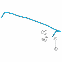 OEM 2011 Acura ZDX Spring, Rear Stabilizer Diagram - 52300-SZB-A01