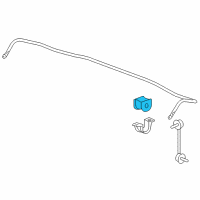 OEM 2010 Acura ZDX Bsh, Holder Rear (27.2Mm) Diagram - 52306-STX-A12