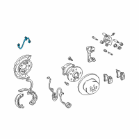 OEM 2006 Toyota Camry Brake Hose Diagram - 90080-94126