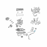 OEM Dodge Dakota Indicator-Engine Oil Level Diagram - 53032936AE