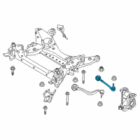 OEM 2021 BMW X3 Left Wishbone Diagram - 31-10-6-870-971