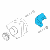 OEM 2002 Dodge Stratus Bracket-Alternator Diagram - MD372955