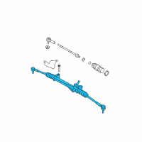 OEM 2008 Mercury Mariner Gear Assembly Diagram - AM6Z-3504-BRM