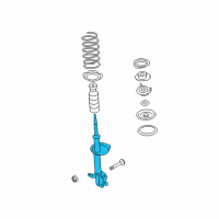 OEM Nissan Altima Strut Kit-Front Suspension, RH Diagram - E4302-JA02A