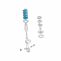 OEM 2012 Nissan Altima Spring-Front Diagram - 54010-JA00B