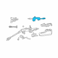 OEM 2007 Jeep Wrangler Switch-WIPER Diagram - 68003214AD