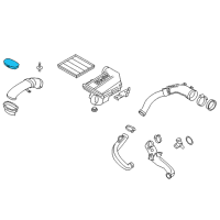 OEM 2009 BMW X5 Cover Lid Diagram - 13-71-7-548-892