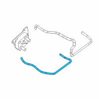 OEM Nissan Altima Hose-Water Diagram - 21306-3TA0B