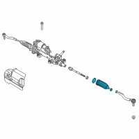 OEM 2021 Chrysler Voyager Steering Gear Diagram - 68318138AB