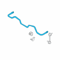 OEM Infiniti G25 Stabilizer-Rear Diagram - 56230-JK000