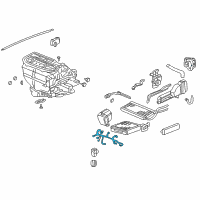 OEM Honda Element Sub-Harness, Air Conditioner Diagram - 80650-SCV-A00