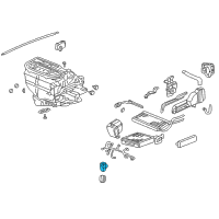 OEM 2004 Honda Civic Valve Assembly, Expansion Diagram - 80220-SNA-A01