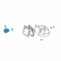 OEM 1997 Oldsmobile LSS Air Duct Diagram - 24504752