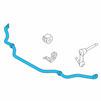 OEM 2015 Infiniti QX70 Stabilizer Assy-Front Diagram - 54610-1CA0A