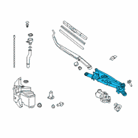 OEM 2019 Toyota Corolla Linkage Assembly Diagram - 85150-12B80