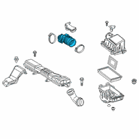 OEM 2020 Toyota Corolla Intake Hose Diagram - 17881-F2010