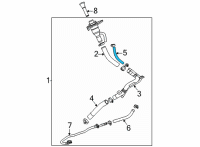 OEM 2022 Cadillac Escalade ESV Vent Hose Diagram - 84692825