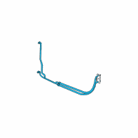 OEM Oldsmobile Cooler Line Diagram - 22600707