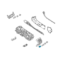 OEM 2014 Lincoln MKS Seat Heat Switch Diagram - 8A5Z-14D694-AA