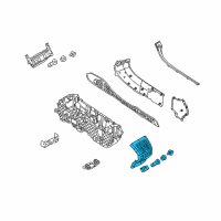 OEM 2016 Ford Taurus Rear Panel Diagram - BG1Z-54045A36-CB