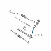 OEM 2009 Kia Rio5 PINION Assembly-Steering Diagram - 565111G000