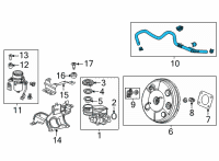 OEM Honda Civic TUBE ASSY- A (AP2T) Diagram - 46402-T20-A01