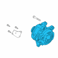 OEM 2022 Kia Seltos Alternator Assy Diagram - 373002E821